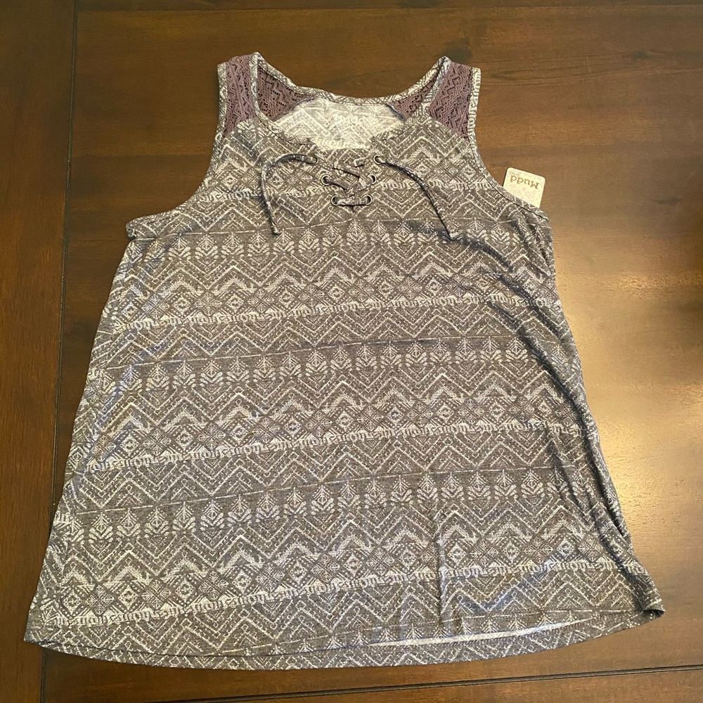 Girls grey tank top